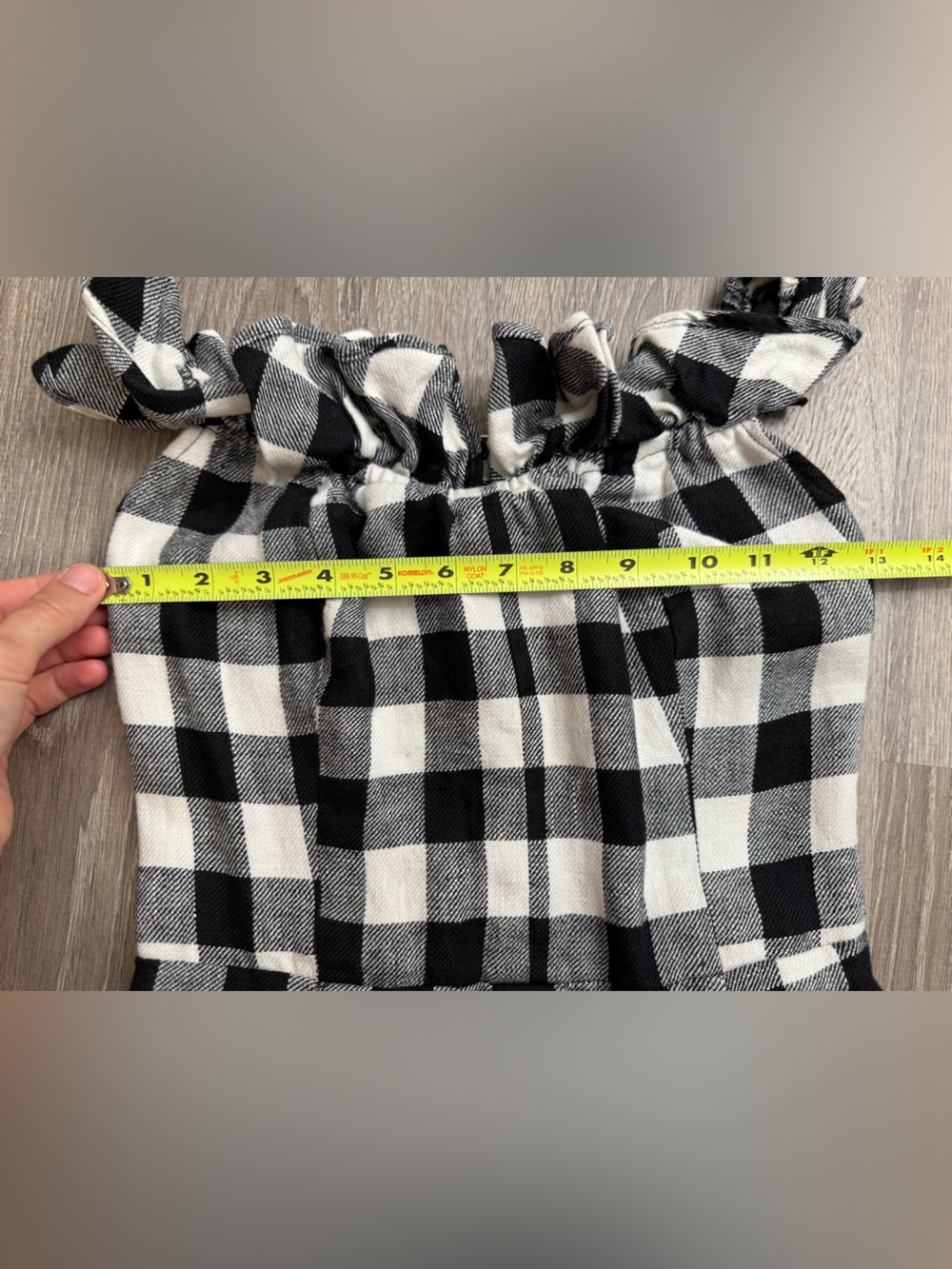 Reformation Midi Plaid Hattie Linen Dress Size 8 - Picture 6 of 9